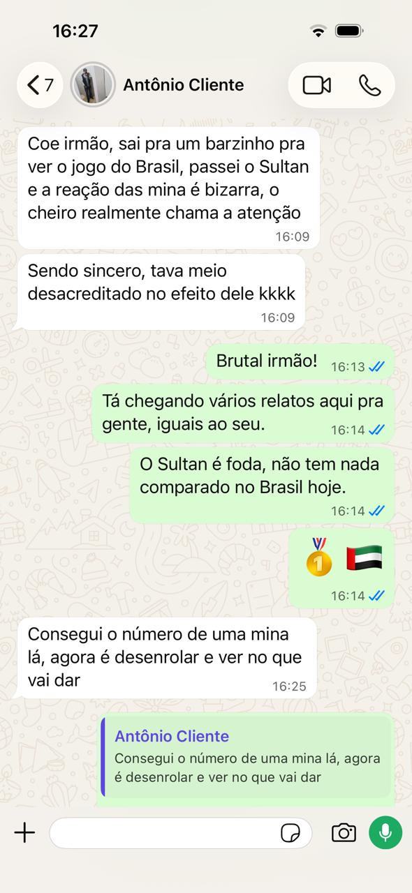 Depoimento real de Antônio sobre o Sultan Dubai